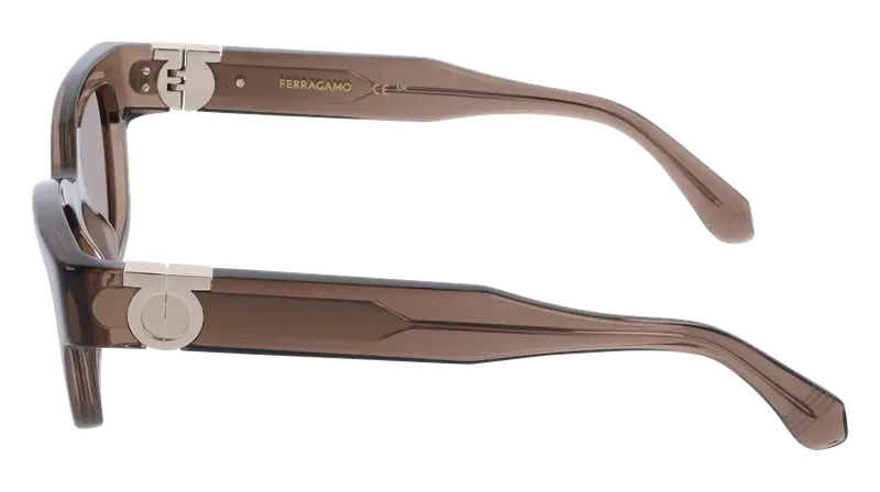 Ferragamo Occhiali da sole Donna Marrone 876064 miniatura 2