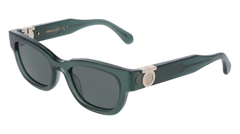 Ferragamo Occhiali da sole Donna Verde 876055
