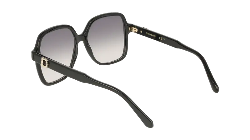 Ferragamo Occhiali da sole Donna Nero 876295 miniatura 3