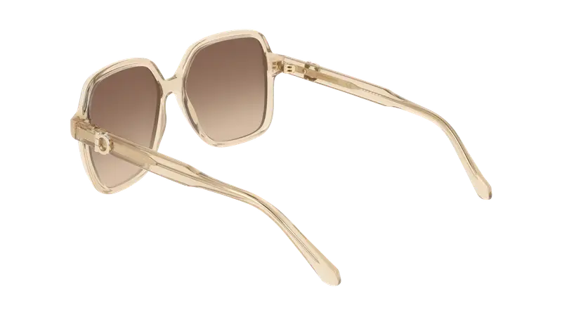 Ferragamo Occhiali da sole Donna Beige 876296 miniatura 3