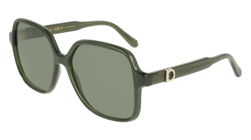 Ferragamo Occhiali da sole Donna Verde 876289