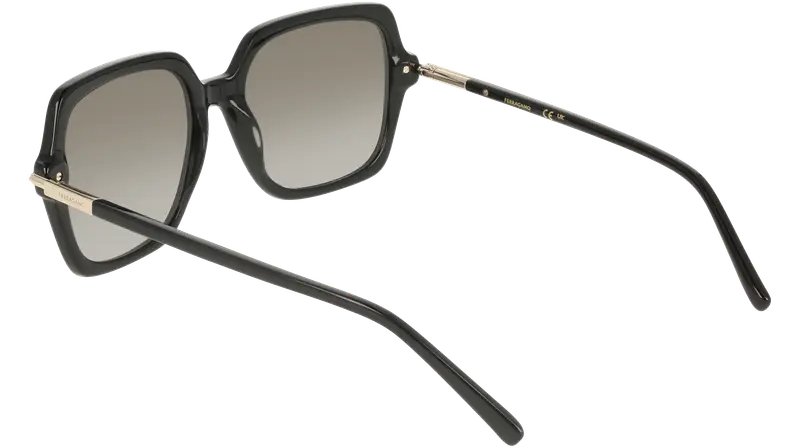 Ferragamo Occhiali da sole Donna Nero 876935 miniatura 3