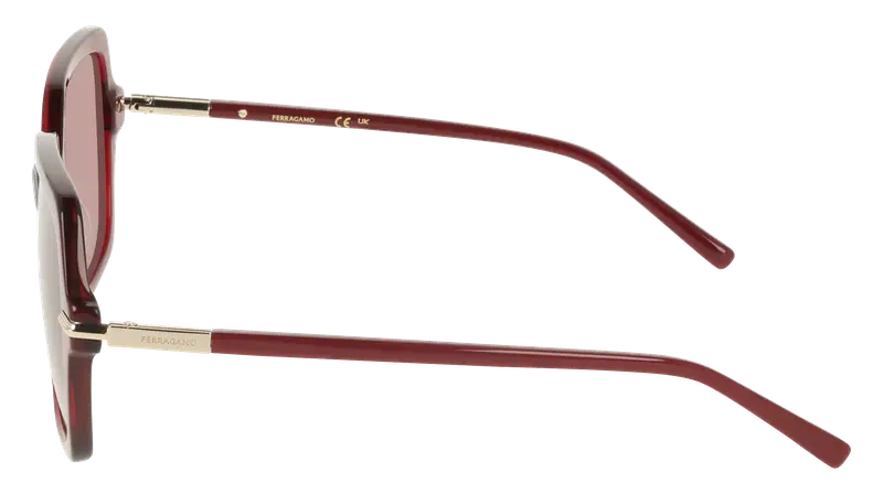 Ferragamo Occhiali da sole Donna Rosso 876936 miniatura 2