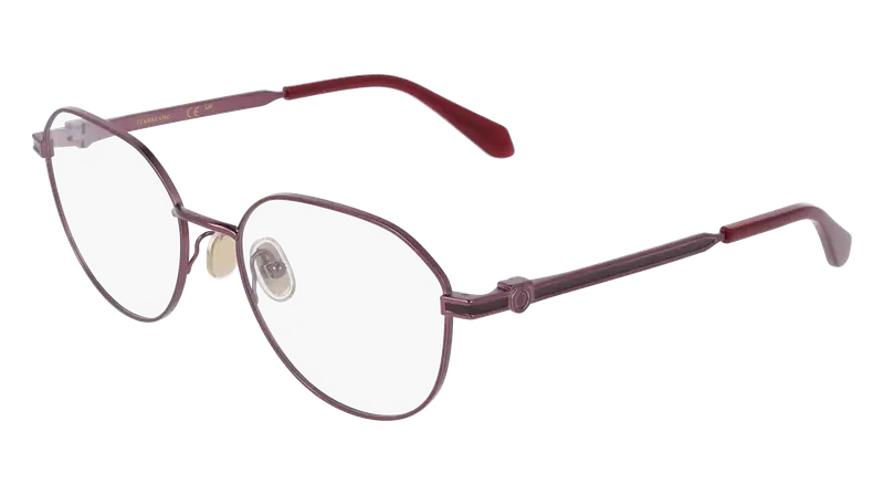 Ferragamo Donna SF2236 602 Montature da vista Metallo Bordeaux   Normale