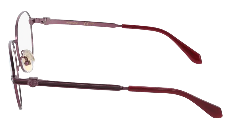 Ferragamo Donna SF2236 602 Montature da vista Metallo Bordeaux Normale miniatura 2