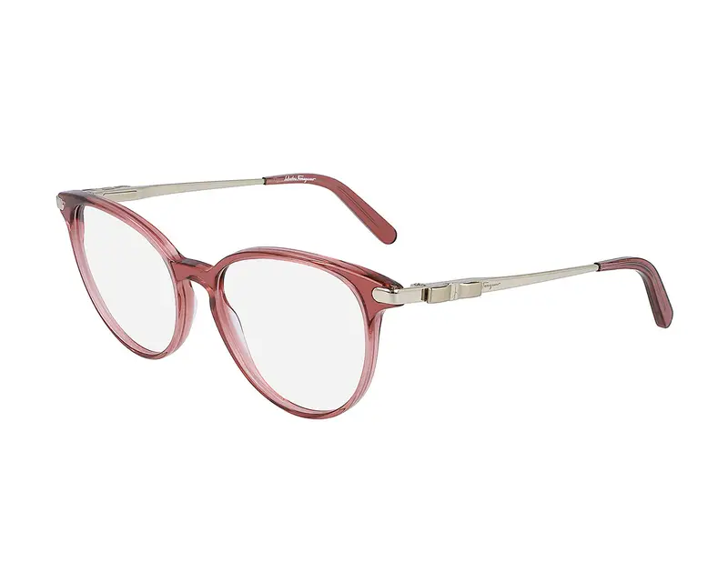 Ferragamo Donna SF2862 42907 623 Montature da vista Plastica Rosso  Rotonda