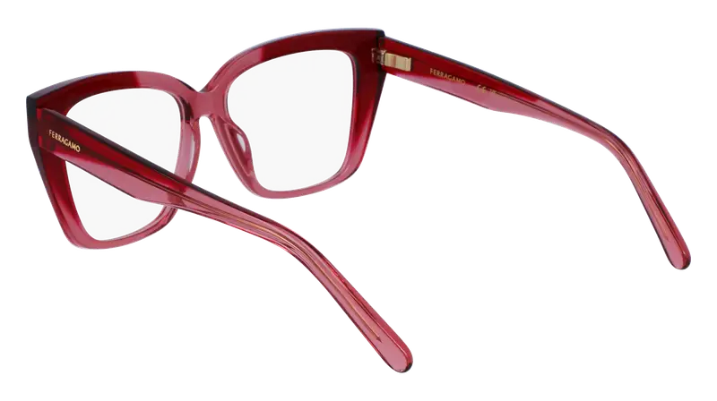 Ferragamo Donna SF2939N 617 Montature da vista Acetato Bordeaux Squadrata Normale Normale miniatura 2