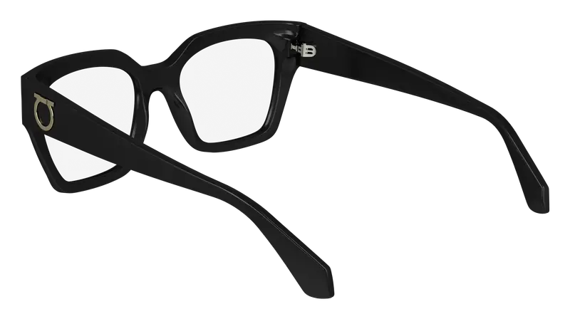 Ferragamo Donna SF2983 001 Montature da vista Acetato Nero Squadrata Normale Normale miniatura 2