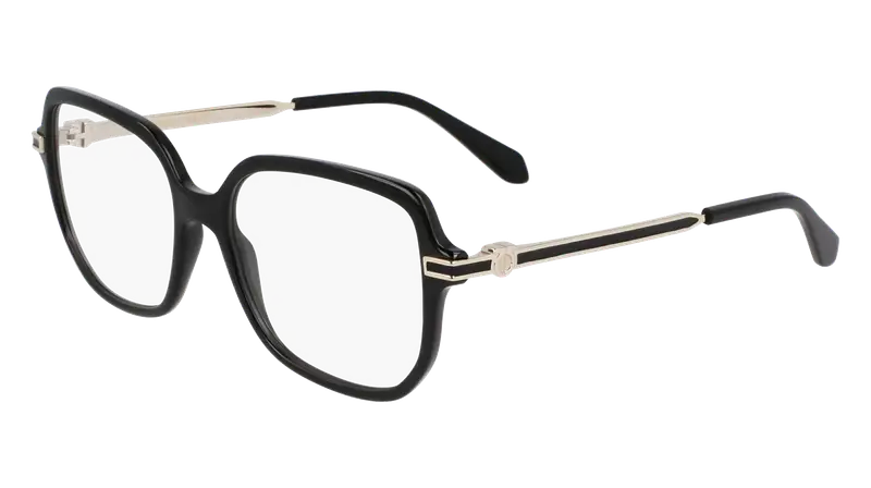 Ferragamo Donna SF3012 001 Montature da vista Acetato Nero  Squadrata Normale