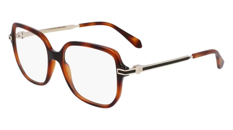 Ferragamo Donna SF3012 240 Montature da vista Acetato Havana  Squadrata Normale