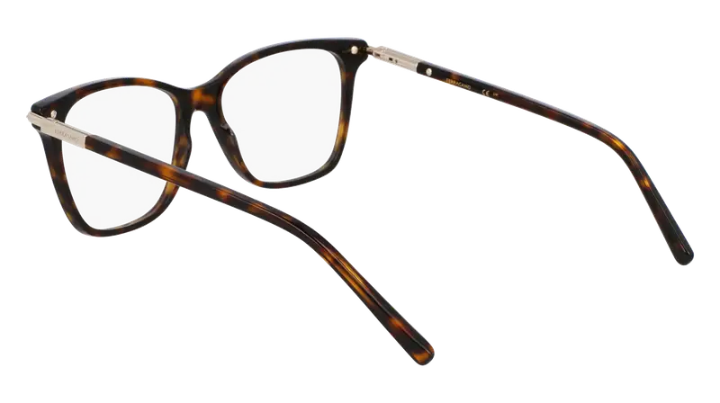 Ferragamo Donna SF3013 242 Montature da vista Acetato Havana Squadrata Normale miniatura 2