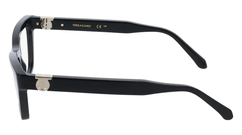 Ferragamo Donna SF3021 1 Montature da vista Acetato Nero Farfalla Normale miniatura 2