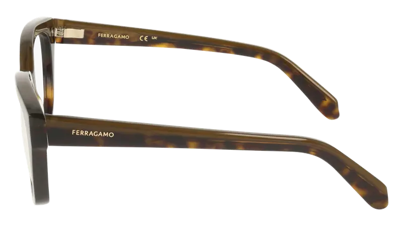 Ferragamo Donna SF3023 338 Montature da vista Acetato Squadrata Normale miniatura 2