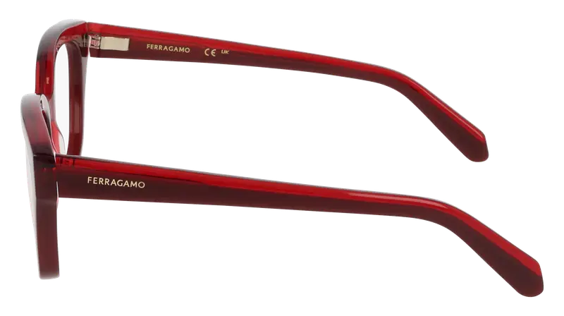 Ferragamo Donna SF3023 613 Montature da vista Acetato Squadrata Normale miniatura 2