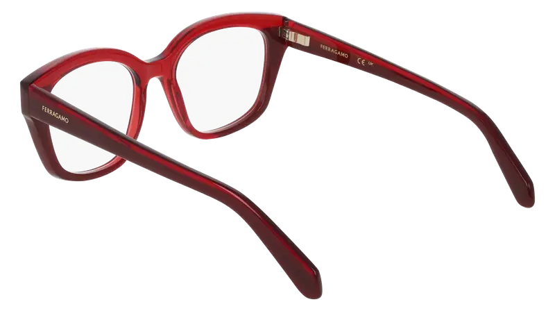 Ferragamo Donna SF3023 613 Montature da vista Acetato Squadrata Normale miniatura 3