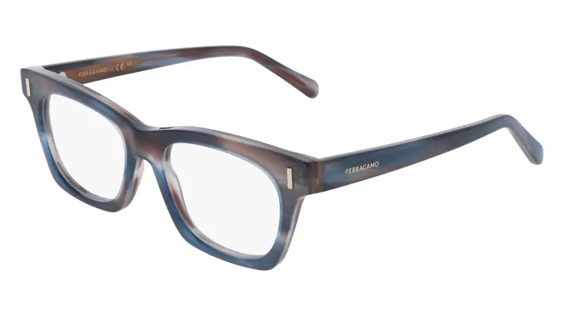 Donna SF3025 314 Montature da vista Acetato Squadrata Normale