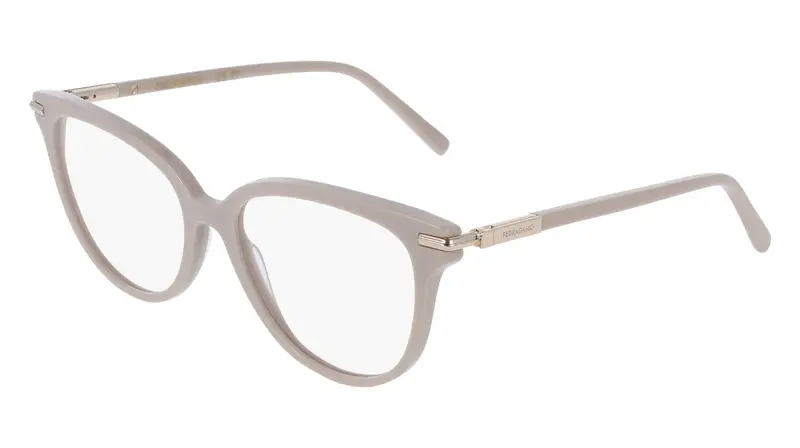Donna SF3026 259 Montature da vista Acetato Beige Farfalla Normale