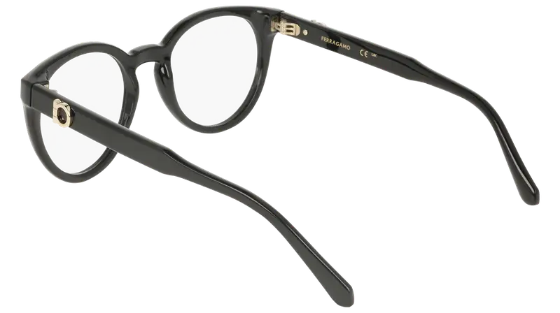 Ferragamo Donna SF3032E 001 Montature da vista Nero Geometrica Normale miniatura 3