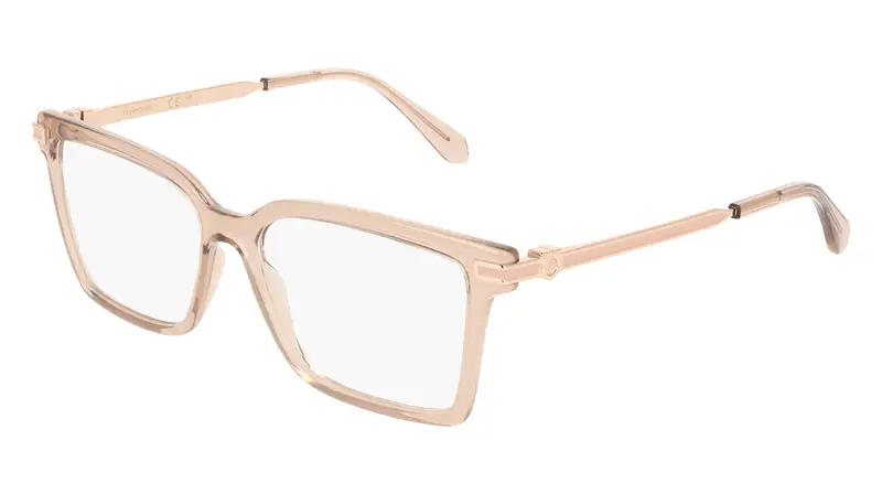 Donna SF3039 667 Montature da vista Acetato Rosa Squadrata Normale
