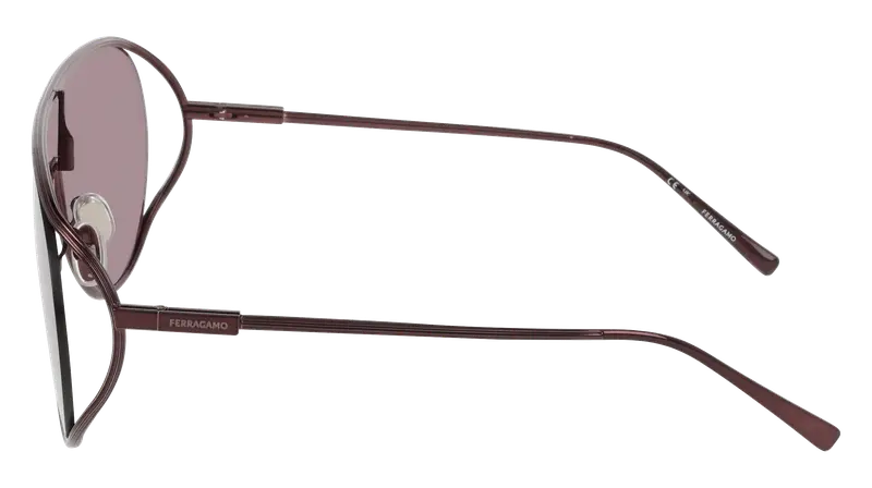 Ferragamo Occhiali da sole Donna Bordeaux 876070 miniatura 2