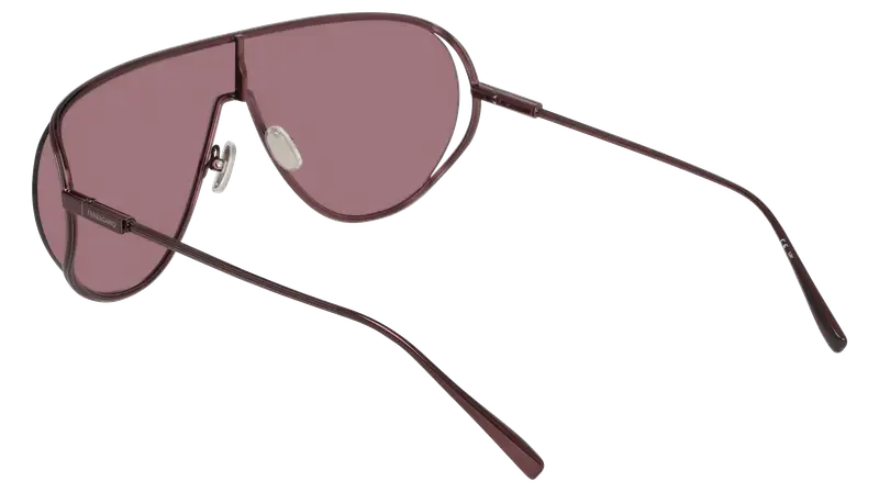 Ferragamo Occhiali da sole Donna Bordeaux 876070 miniatura 3