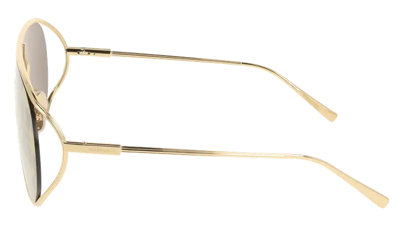 Ferragamo Occhiali da sole Donna Oro 876853 miniatura 2