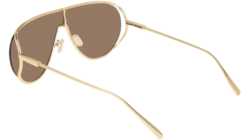 Ferragamo Occhiali da sole Donna Oro 876853 miniatura 3