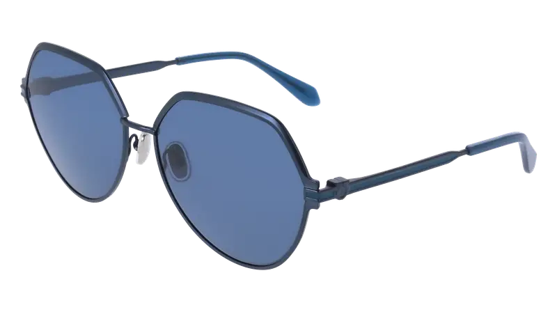 Ferragamo Occhiali da sole Donna Blu 876066