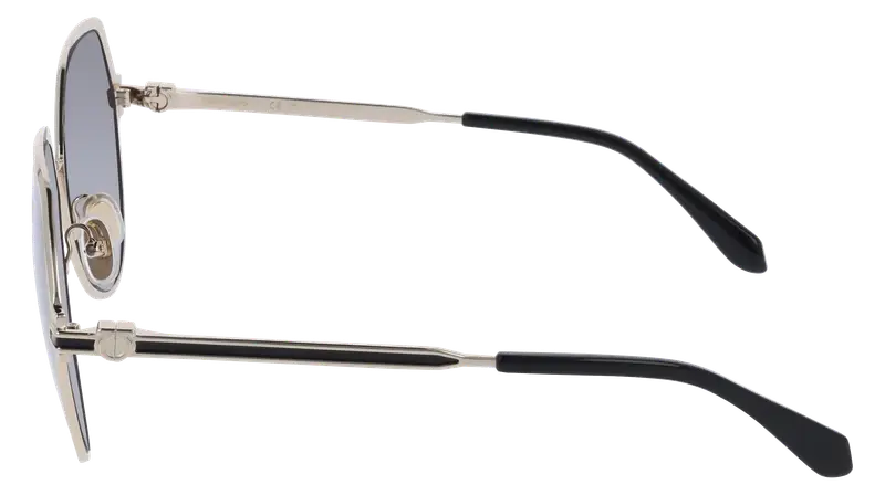 Ferragamo Occhiali da sole Donna Oro 876071 miniatura 2