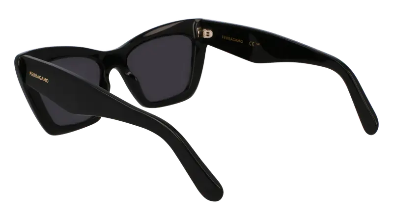 Ferragamo Occhiali da sole Donna Nero 877067 miniatura 2