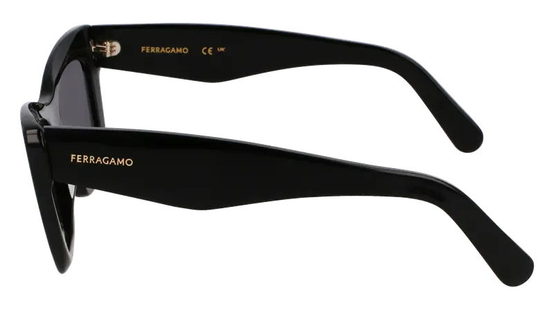 Ferragamo Occhiali da sole Donna Nero 877067 miniatura 3