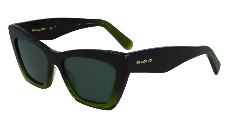 Ferragamo Occhiali da sole Donna Verde 877001