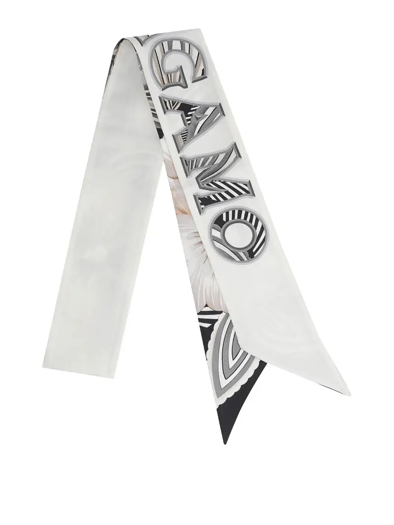 Fascia con stampa Brezza Bianco