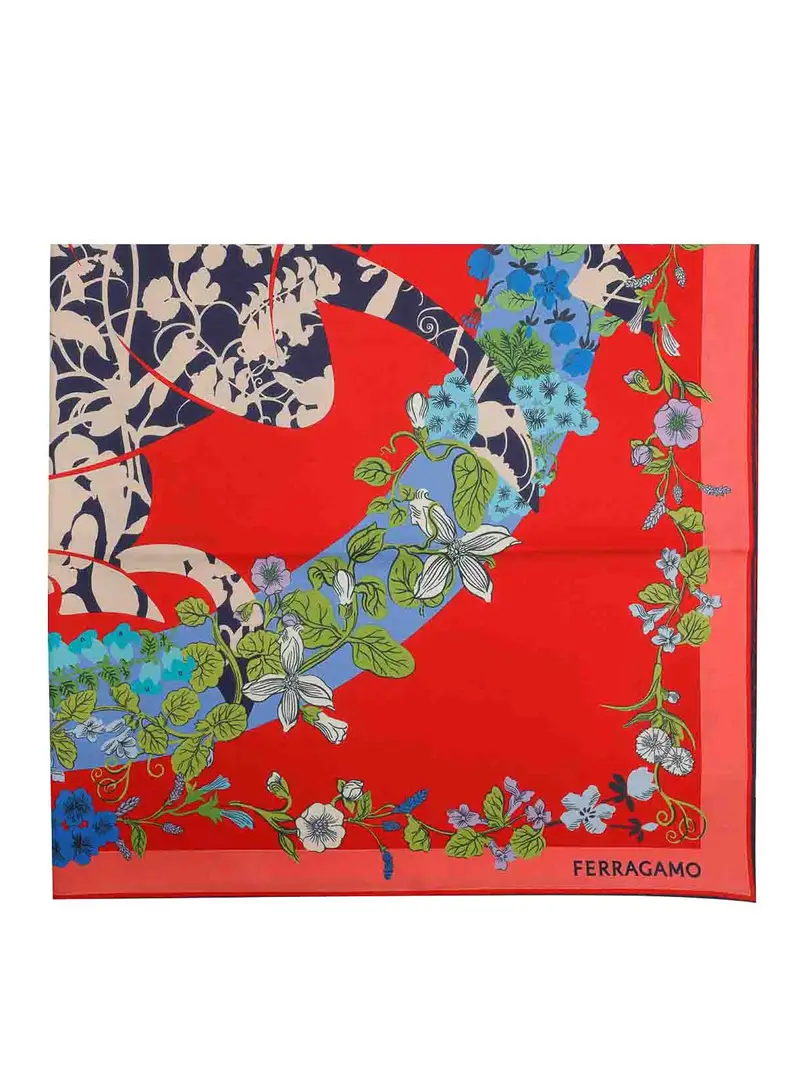 Foulard Pegaso Rosso