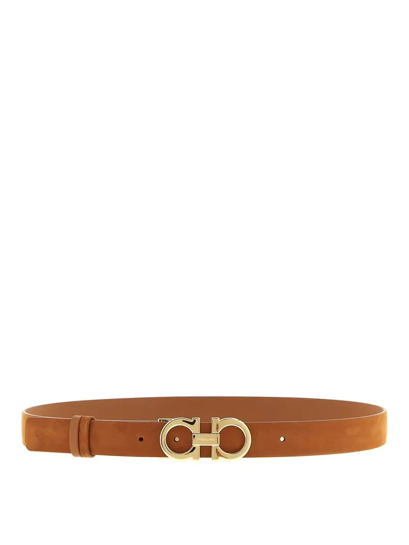 Gancini Reversible Belt Marrone