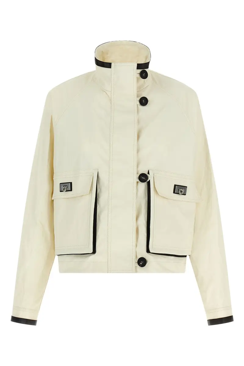 Giacca Lino Tecnico Bianco