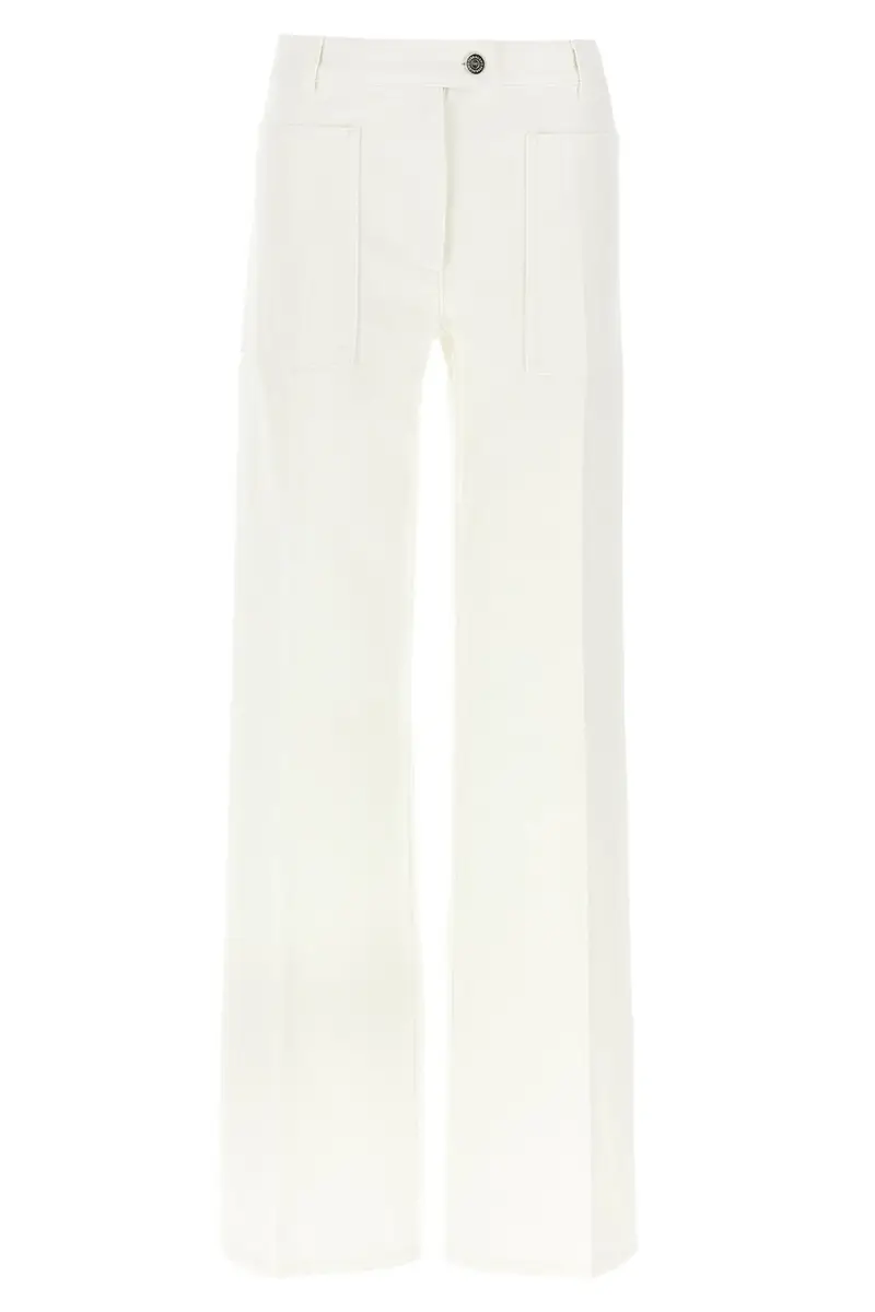 Jeans Dritto Bianco