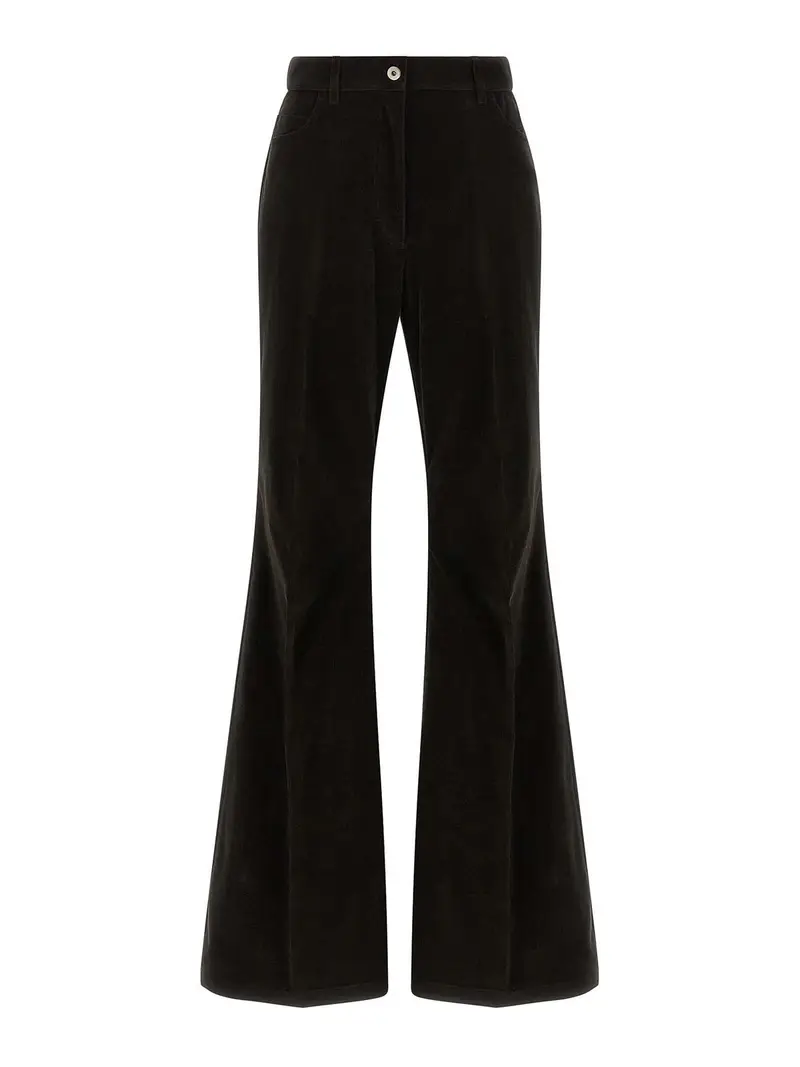 Pantaloni di velluto Marrone