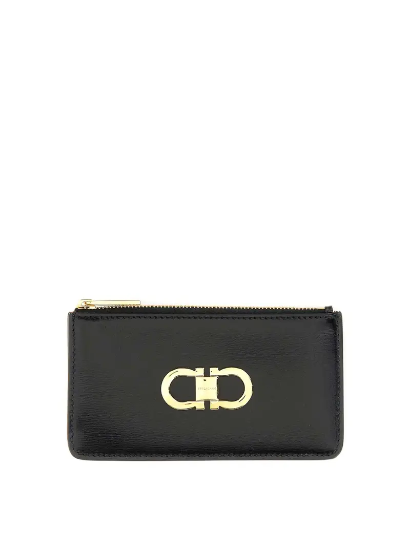 Ferragamo Porta carte di credito Nero 3864971