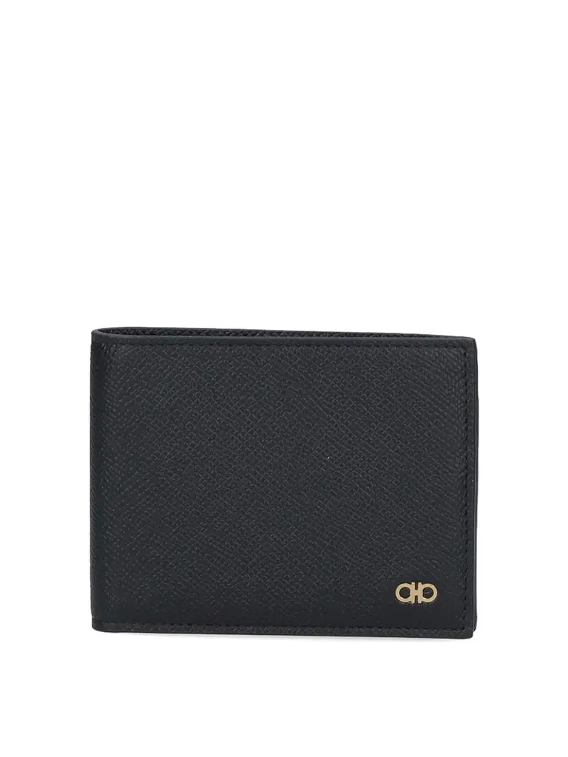 Portafoglio Bi-Fold Nero