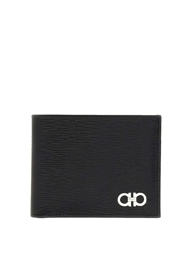 Portafoglio in pelle Nero