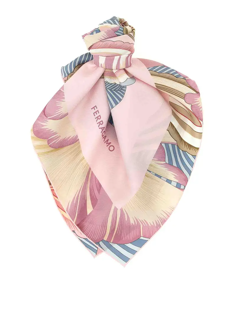 Sciarpa Color Carne E Neutri