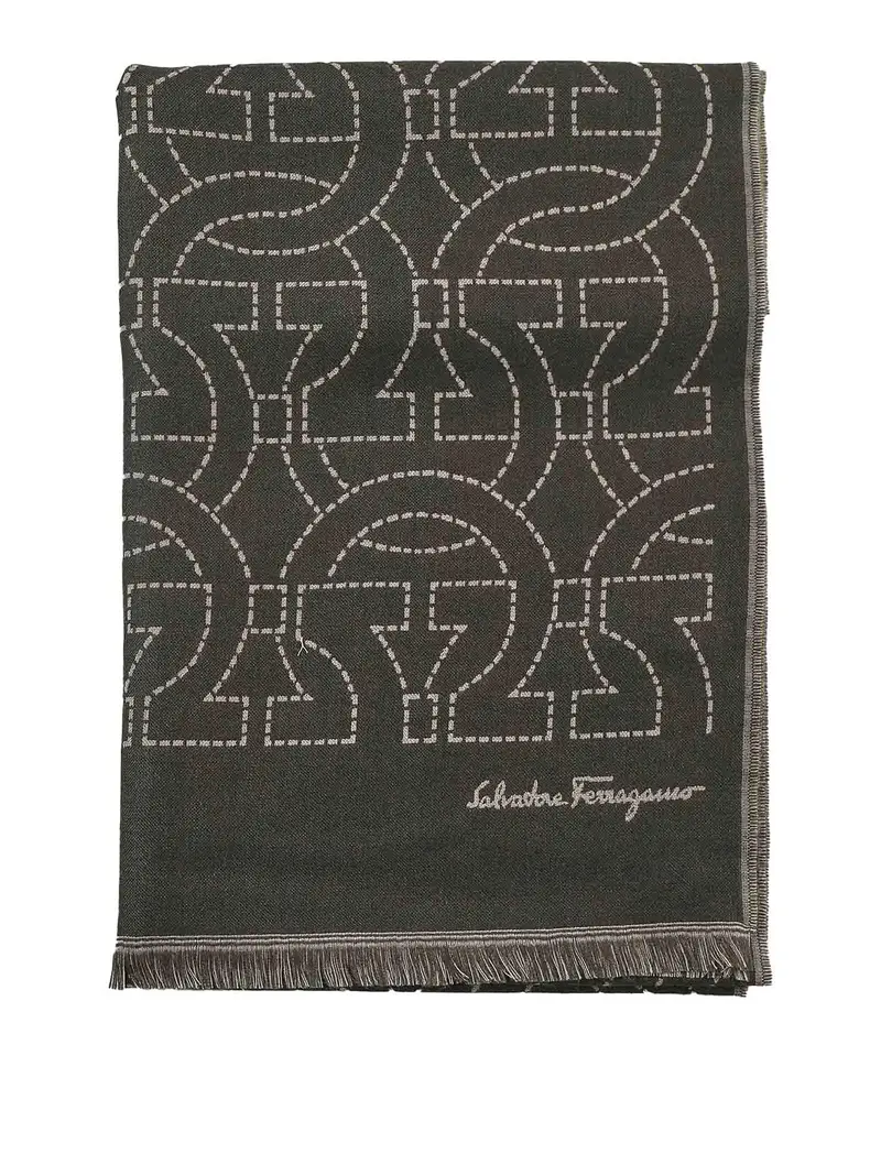 Sciarpa in lana Verde