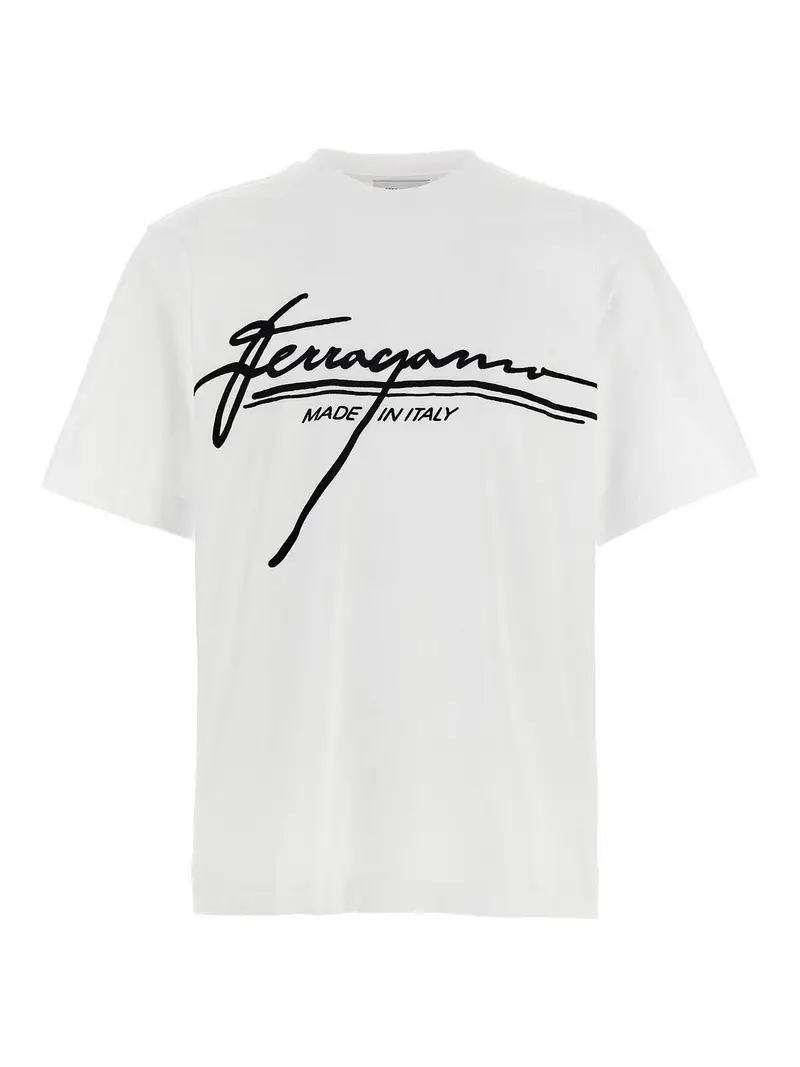 Ferragamo T-shirt Bianco 3995311