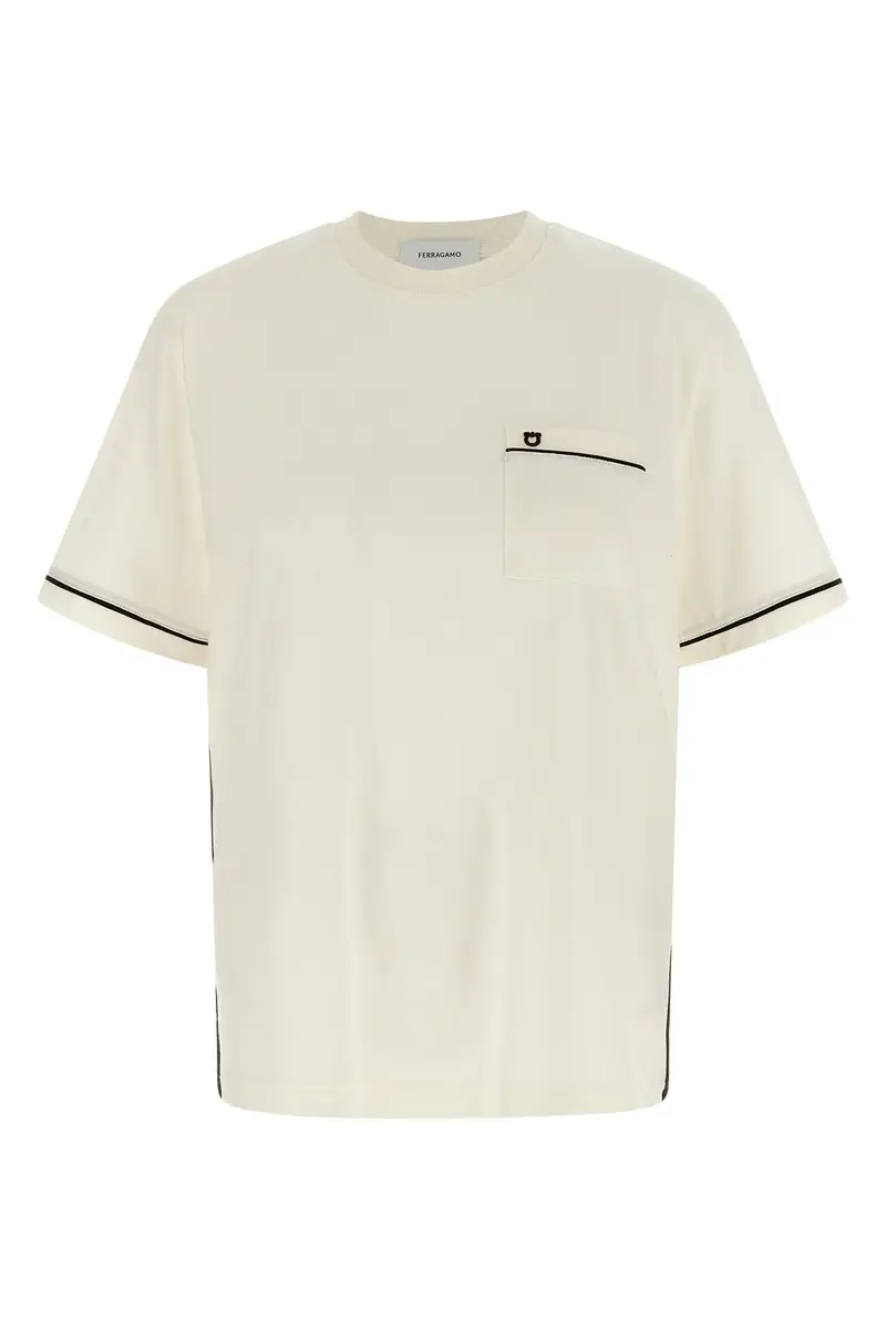 Ferragamo T-shirt Beige 3984929