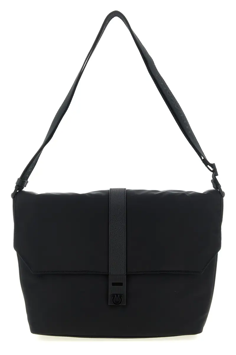 Ferragamo Borsa Tracolla Twins Nero