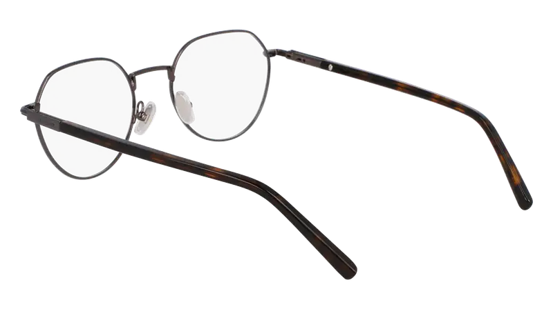 Ferragamo Unisex SF2233 027 Montature da vista Acetato Rutenio Rotonda Normale miniatura 2