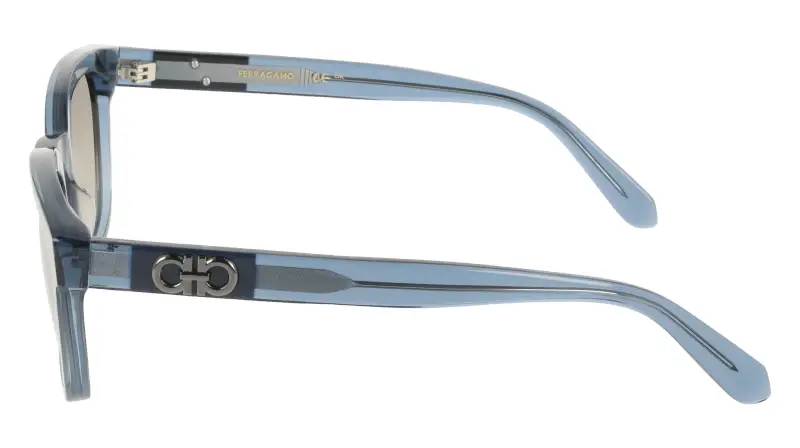 Ferragamo Occhiali da sole Uomo Blu 4198106 miniatura 3