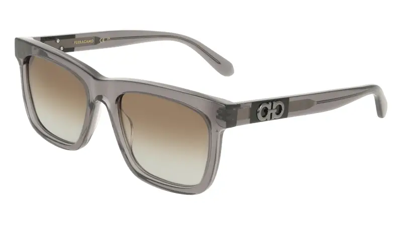 Ferragamo Occhiali da sole Uomo Marrone 4198283