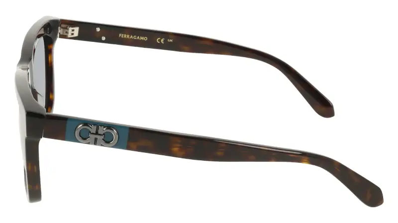 Ferragamo Occhiali da sole Uomo Blu 4198350 miniatura 3